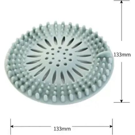 Évier de cuisine filtre d'égout couvercle de douche bouchon baignoire attrape-cheveux bouchon anti-colmatage drain de sol crépine accessoires de salle de bain couleur D