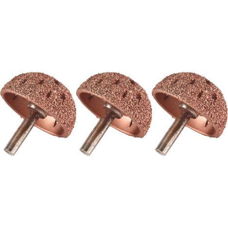 3X Pneu Tête de Meulage de Meule de Bol En Acier de Tungstène de Kit de Réparation de Rectifieuse (1/5)