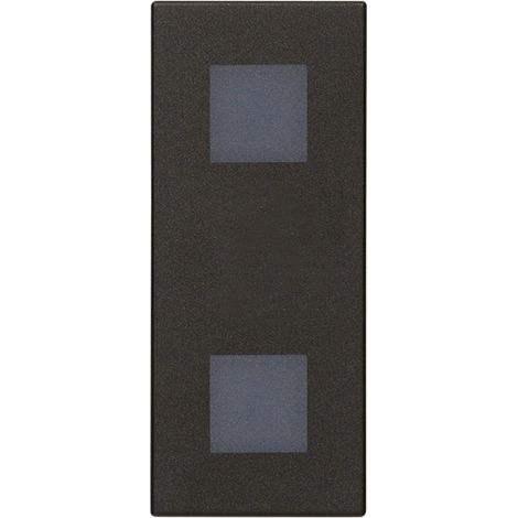 VIMAR - 30388.G Doppia spia diffusore neutro nero