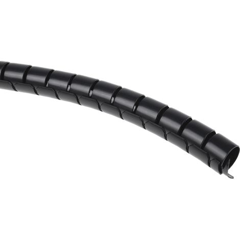 Gaine de câble spiralée RS PRO, Ø 20mm 23mm, en PA 6 Noir ( Prix pour Bobine de 5 Mètres ) (1/2)