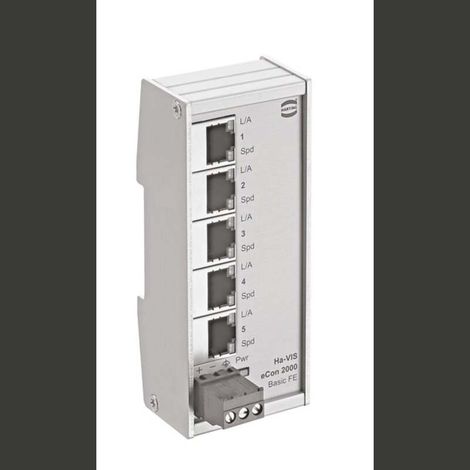 [NEUWERTIG] B-Ware Harting Switch Verteiler Ethernet Umschalter Industrial Fast Ethernet unmanaged (1/2)