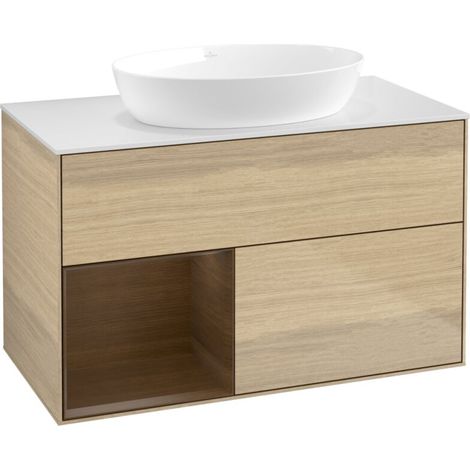 Villeroy & Boch FA11GNPC Meuble sous-lavabo Finion FA1 (1/2)