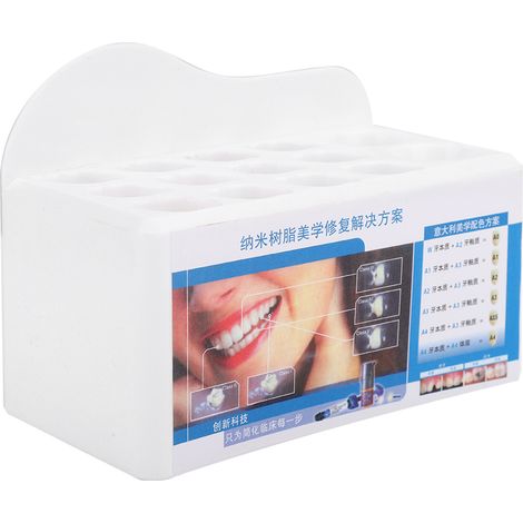 Cadre de rangement pour résine dentaire, outils dentaires et accessoires de dentisterie (1/5)