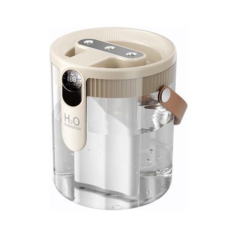 Luftbefeuchter – 3-teiliges Düsenset – Hohe Nebelleistung – Tragbar & USB-Anschluss – Beige (1/5)