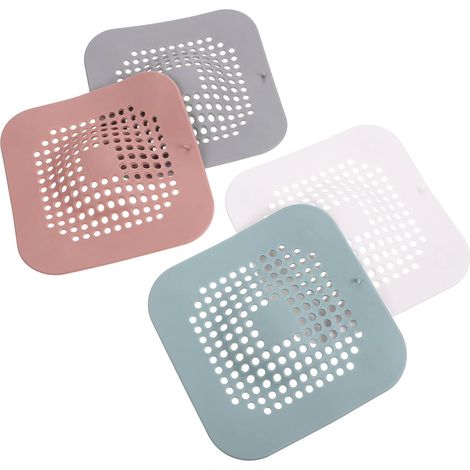 Filtre de siphon de sol flexible en silicone TPR lot de 4