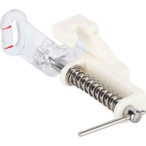 Edelstahl-Nähfuß mit Handrad für Steppstich-Nähmaschine, Zubehör (4021P, B01-020-00740) (1/5)