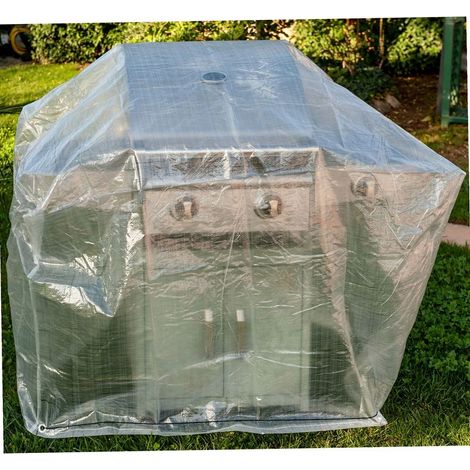 Werka Pro Housse de barbecue et plancha 130x70x80cm Étanche et imputrescible Traitement anti UV Oeillets en aluminium pour maintien sécurisé (1/5)