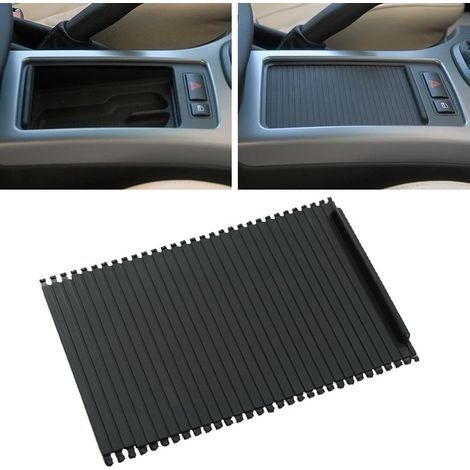 Voiture Porte-gobelet pour Console Centrale Couverture Intérieur Couvercles d'accoudoir Compatible avec B-MW X5 E53 1998-2006 51168408026 51168402941 (1/5)