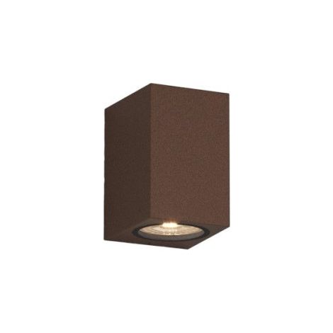 Applique classico top light atene ap co gu10 led ip65 monoemissione alluminio