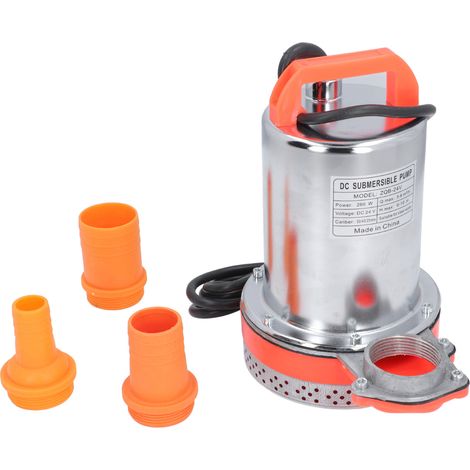 Pompe Submersible DC24V 260W, eau à haute levée, 1 pouce, 1.5, 2 ports de sortie pour jardin, étang, piscine, bateau, Aquaculture (1/5)