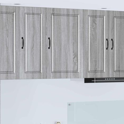 Meuble mural de cuisine en bois d’ingénierie, gris sonoma, 50 x 31 x 80 cm - PANGIVO (1/5)
