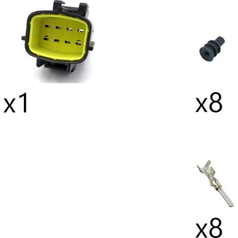 Kit Connettore Econoseal J-Mark II porta maschio 8 vie