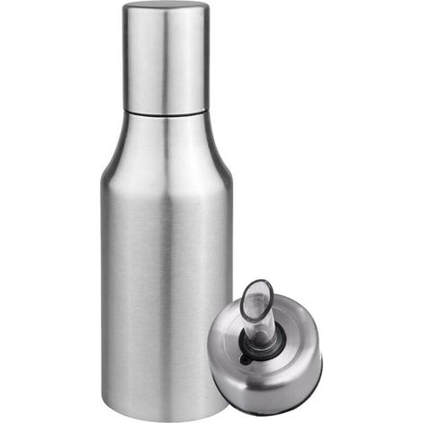 Bouteille d'huile en acier Inoxydable Huile & VinaiQIEDOVIEY Donneur d'Huile Étanche burette d'huile, de Liquide Zutatenspender Bouteille étanche à la Poussière（1000 ml）