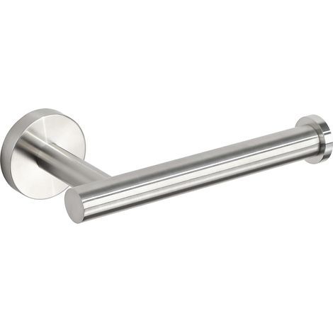 1 Support Rouleau Papier Toilette, Acier Inoxydable SUS304, Finition Brossée, Montage Vertical Ou Horizontal, Pour Salle De Bain (1/5)