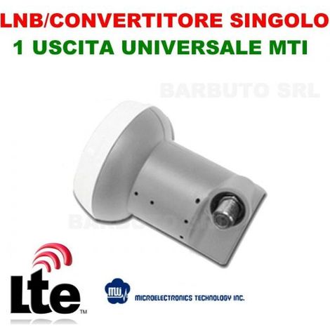 MTI convertitore Lnb satellitare con 1 uscita singolo universale 1 out