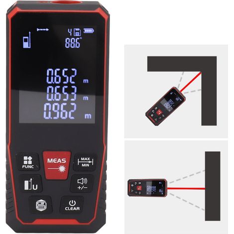 Télémètre laser, télémètre de bâtiment, télémètre laser, sans télémètre, télémètre de 120 mètres (1/5)