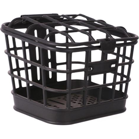 1 Panier de vélo, plastique durable, conception en maille, support détachable, pour transport livres et nourriture (1/5)