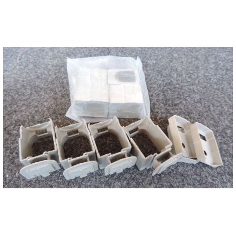 Jeu de 4 bornes Alu pour cables 120 à 185mm2 (NS100/250) SCHNEIDER 29260