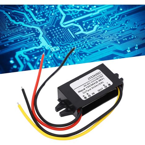 Ultradünnes DC-Abwärtswandlermodul 12 V/24 V auf 5 V/3 A (1/5)
