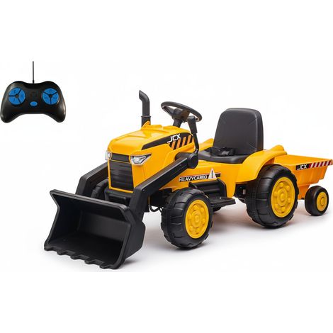 Ruspa Elettrica per Bambini 108x60x64 cm Giallo