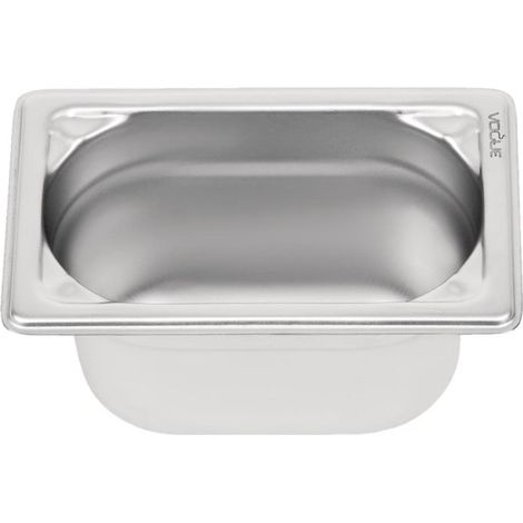 Bac Gastro Inox 18/10 GN 1/9 - P 100 mm - Vogue (1/5)