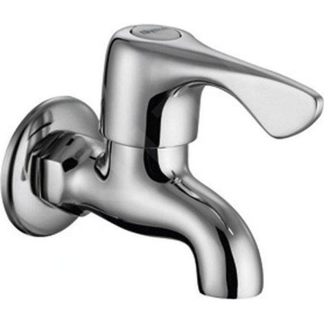 Robinet d'eau froide mural 1/2", chrome (1/2)