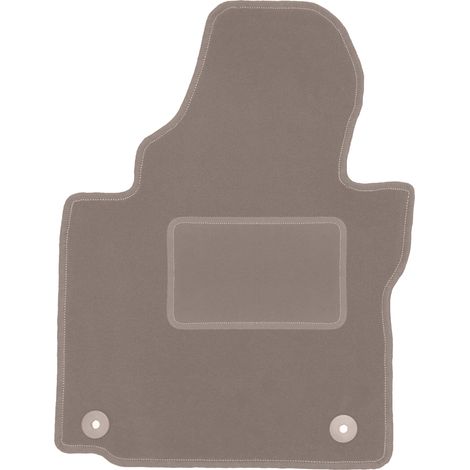 Tappetino conducente beige per: Volkswagen Touran I minivan (2004-2010)
