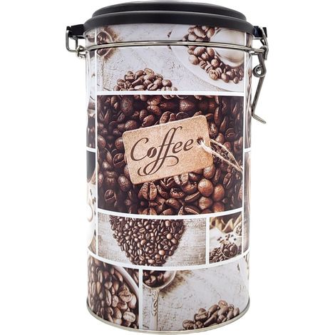 Vakuum Kaffeedose Metall Kaffeebox Kaffeebehälter Kaffeespender Kaffeebüchse - Coffee (1/5)