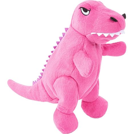 Squeaky Dinosaur Dog Toy, Squeaky Plush Dog Toy Standing (1/5)