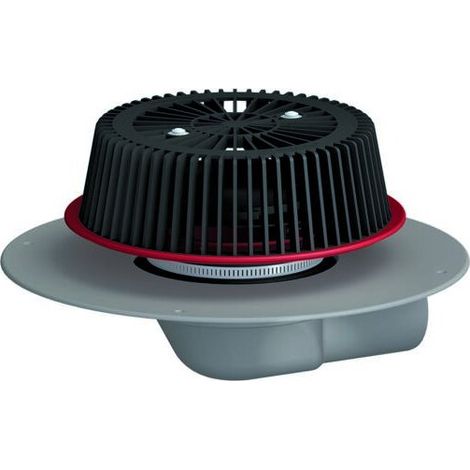 Dallmer 671370 évacuation de secours Power 86 D PVC (1/2)