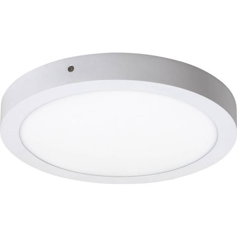 Plafonnier encastré 30 cm LED 24W blanc mat Lois Rabalux (1/4)