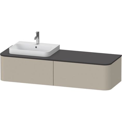 Duravit Happy D.2 Plus Meuble sous-lavabo sur console suspendu, (1/5)