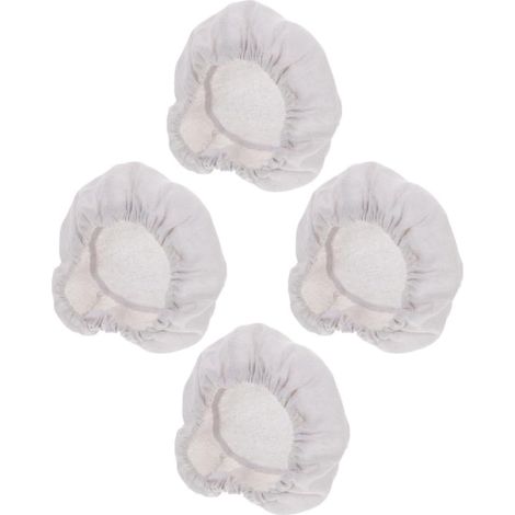 couvercles en tissu blanc pour bocaux bocaux de conservation