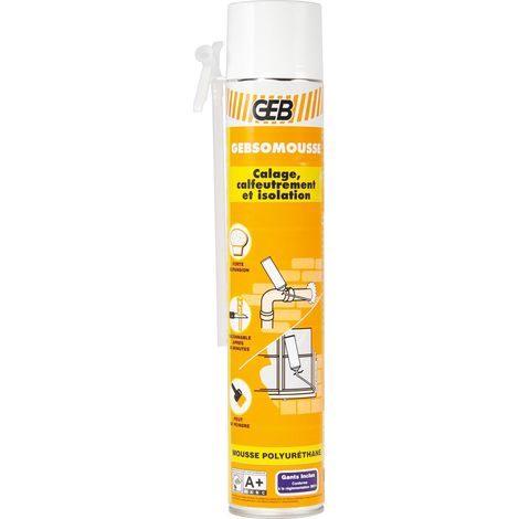 espuma expansiva de aislamiento en aerosol 750ml