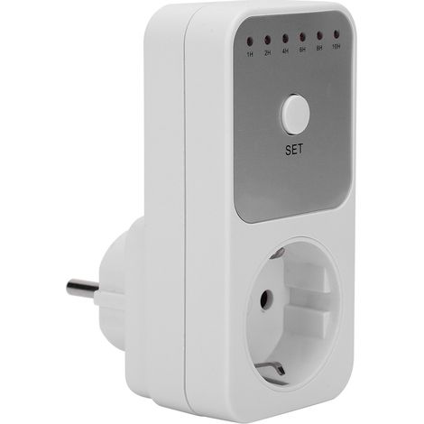 Minuterie de prise de courant avec compte à rebours, contrôleur de minuterie, prise standard européenne 230 V (1/5)