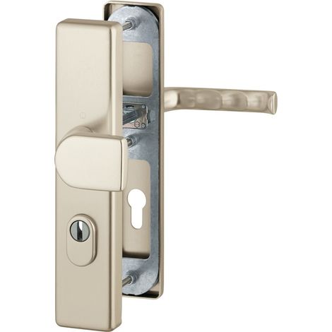 HOPPE Schutzgarnitur London 78G/2222ZA/2410/113 Alu.F2 72mm 41-46mm - 3701911 (1/4)