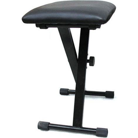 Tabouret pliant portable pour tatouage et microblading, réglable en hauteur, en métal et cuir PU, idéal pour les salons de beauté. (1/5)