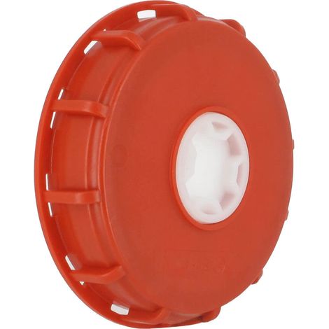 Couvercle de cuve à eau 1000 L – Diamètre intérieur 150 mm – Bonde 2'' – Étanchéité en PEHD – Pour chantiers humides – Schutz (1/4)