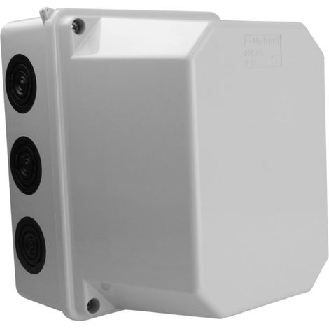 Scatola per montaggio a superficie con pressacavi 150x110x135 mm, coperchio alto IP66 (1/4)