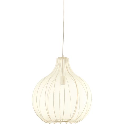 Light & Living - suspension - Elati - beige blanc - textile - Ø (1/4)
