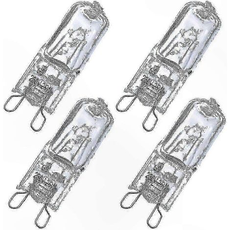Ampoules G9 25W pour Four, Lot de 4, Éclairage de Remplacement Halogène (1/4)