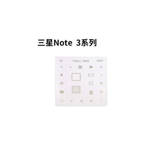 Placa stencils IC SAMSUNG NOTE 3 (1/2)
