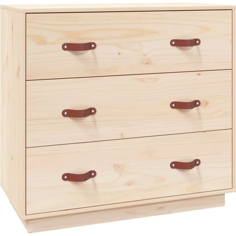 GBLY Sideboard 80x40x75 cm Massivholz Kiefer (1/5)