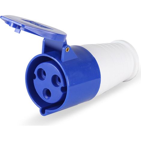 Fiche Femelle P17 C/50 - Connexion Electrique Camping-car - Conforme Normes Aires Service - 1 Piece (1/5)