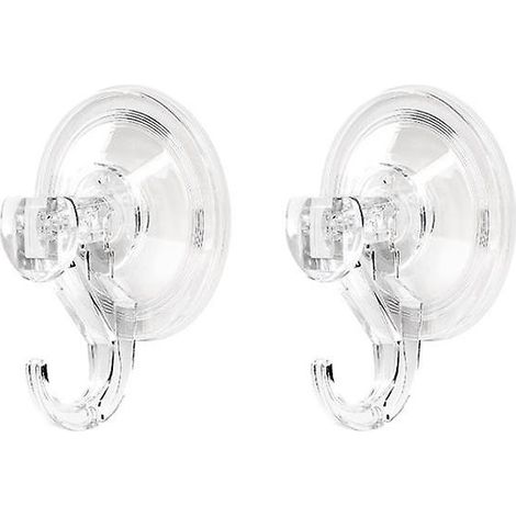 Support Pour Couronne - Ventouse En Plastique Pet Transparente Haute Résistance - Pour Fenêtre Miroir Verre Surface Non Poreuse - Lot De 1