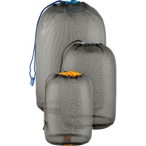 Juego de bolsas de malla Sea To Summit Mesh Stuff Sack de 5, 8 y 13 litros, Multicolor (1/3)