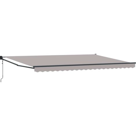 Maison Exclusive - Tenda da Sole Grigio chiaro 500 x 300 x 165 cm