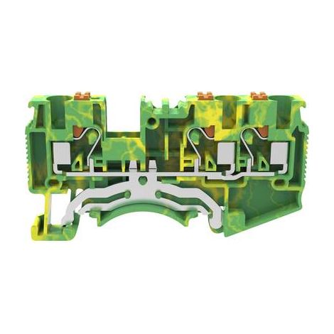 Degson DS4-TW-PE-01P-1C-00A(H) Borne pour conducteur de protection Push-In vert, jaune 1 pc(s) Q235392 (1/2)
