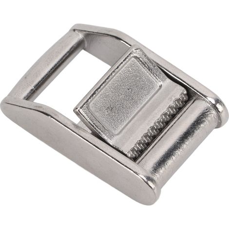 Boucles à came en acier inoxydable empêchant le glissement. Boucle en métal inoxydable pour sangle de 25 mm (1 pouce). (1/5)