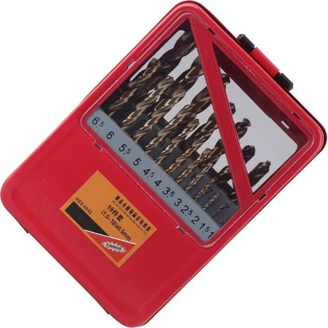 De Forets Hélicoïdaux Pour Métal Bits pour Outils de Perçage et de Vissage Accessoires Portatifs Variés pour Meuble, Machine et Ordinateur (1/5)